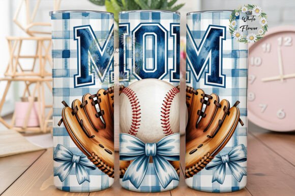 Baseball Mom Blue Gingham Tumbler: A Designer’s Honest Take