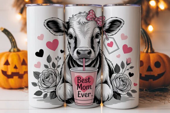 Best Mom Ever Cow Tumbler Wrap Review for Real Embroidery Projects