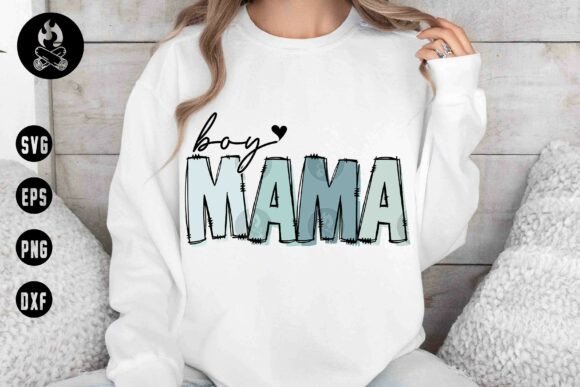 Blue Boy Mama SVG PNG Sublimation Design Review