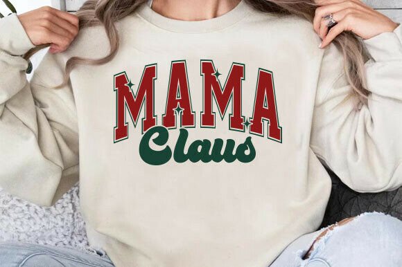 Christmas Mama Claus PNG, Festive Mom
