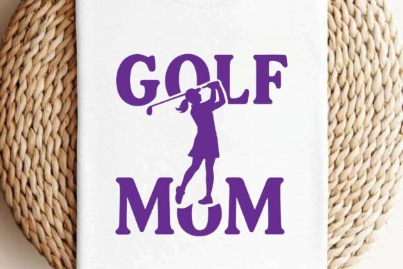 Golf Mom: A Retro-Inspired Design for Real Embroidery Projects