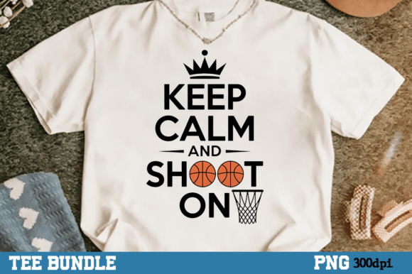Keep Calm and Shoot on Basketball Shirt Review for Real Embroidery Use