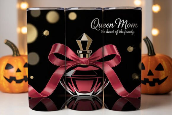 Queen Mom Perfume 20oz Tumbler Wrap Review for Real Embroidery Use