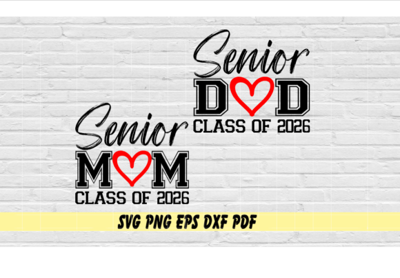 Senior Mom and Dad Class of 2026: A Heartfelt Embroidery Design for Graduation Celebrations